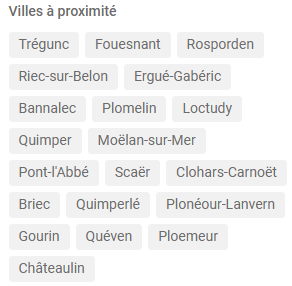 Zone d'interventions